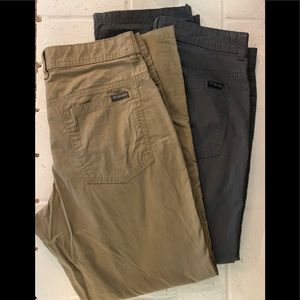 x2 pair Columbia Pants 34 x 30 Regular Fit